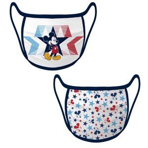 Disney Americana Mickey Cloth Mask Set Youth Small